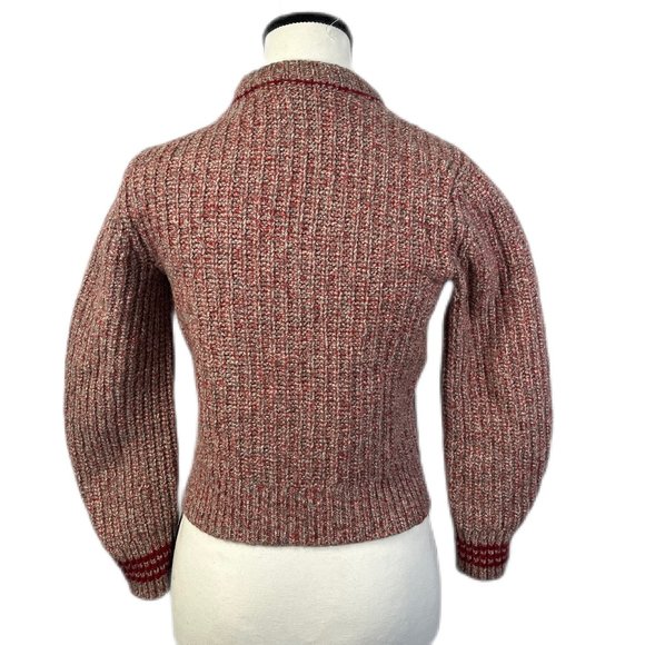 Rag & Bone Knitted Crew Neck Cheryl Merino Pullover Wool Sweater, Size S - Picture 2 of 3